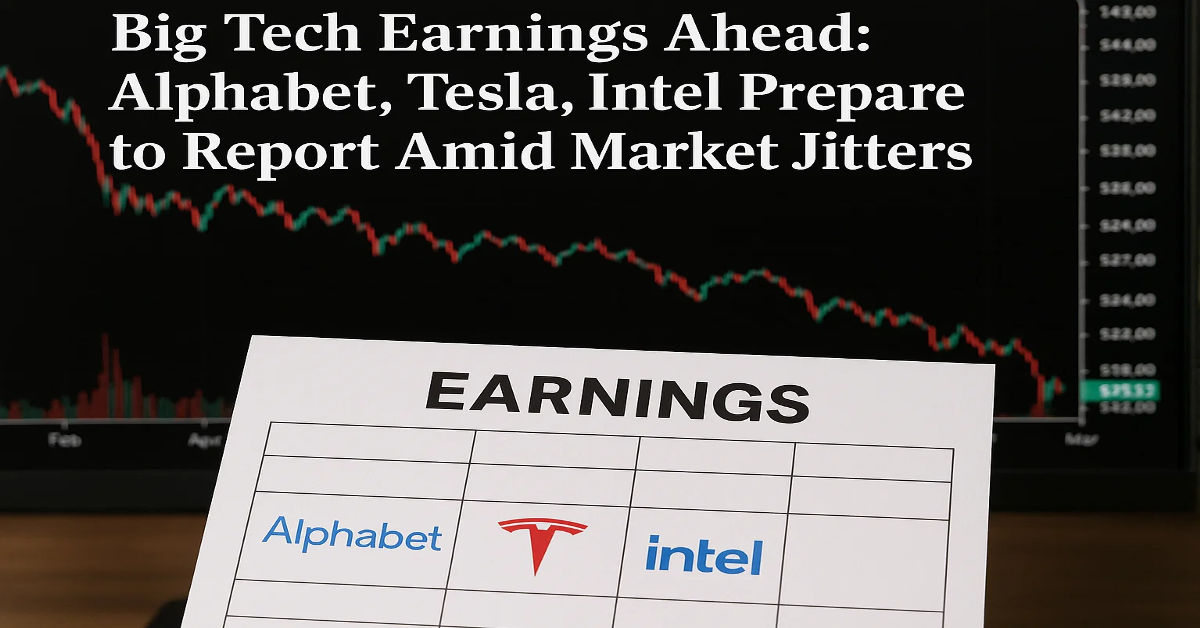 Big Tech Earnings Ahead: Alphabet, Tesla, Intel