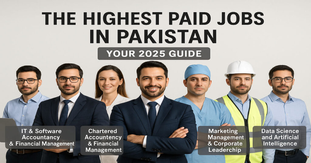 Highest Paid Jobs in Pakistan