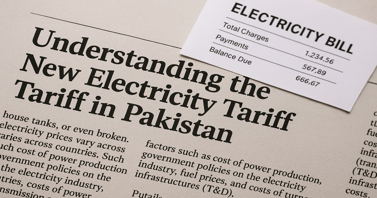 New Electricity Tariff