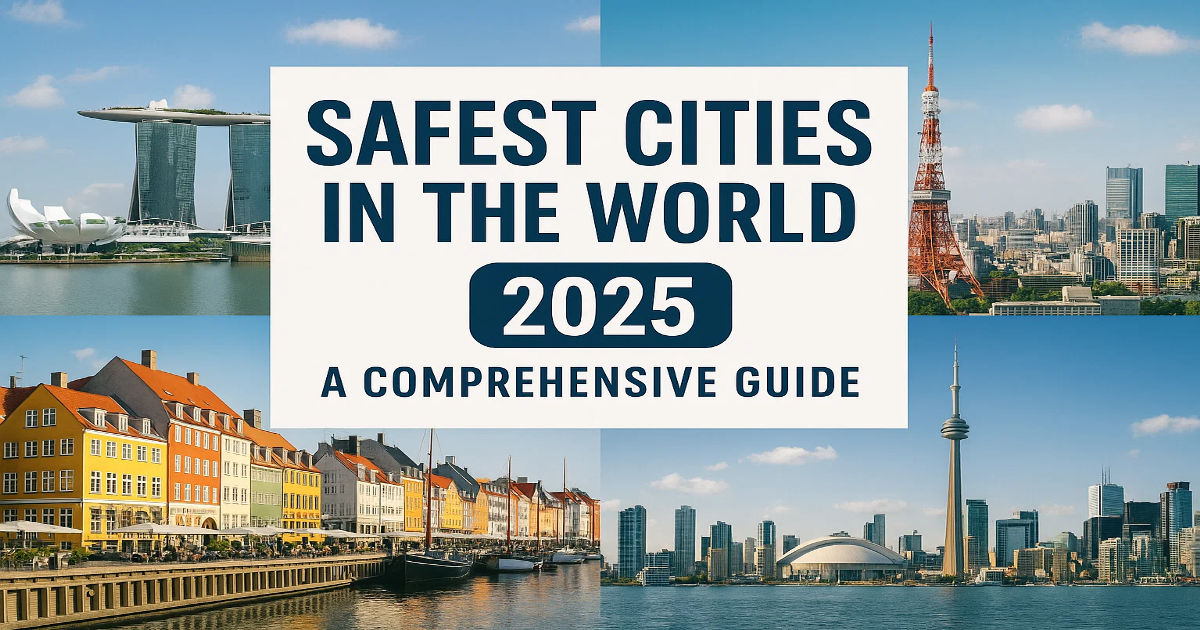 Safest Cities in the World 2025