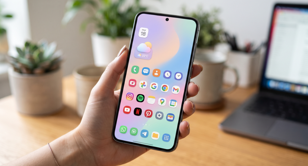 Samsung Phone Layout Ideas