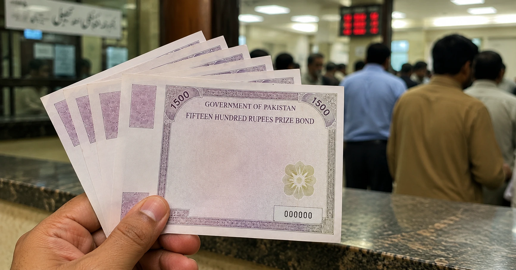 1500 Prize Bond Result 17 August