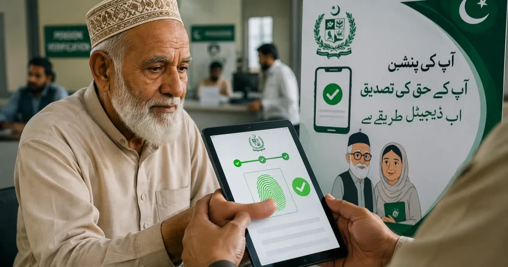 Pakistan Launches Digital Pension Verification