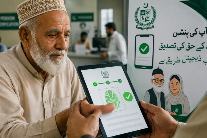 Pakistan Launches Digital Pension Verification