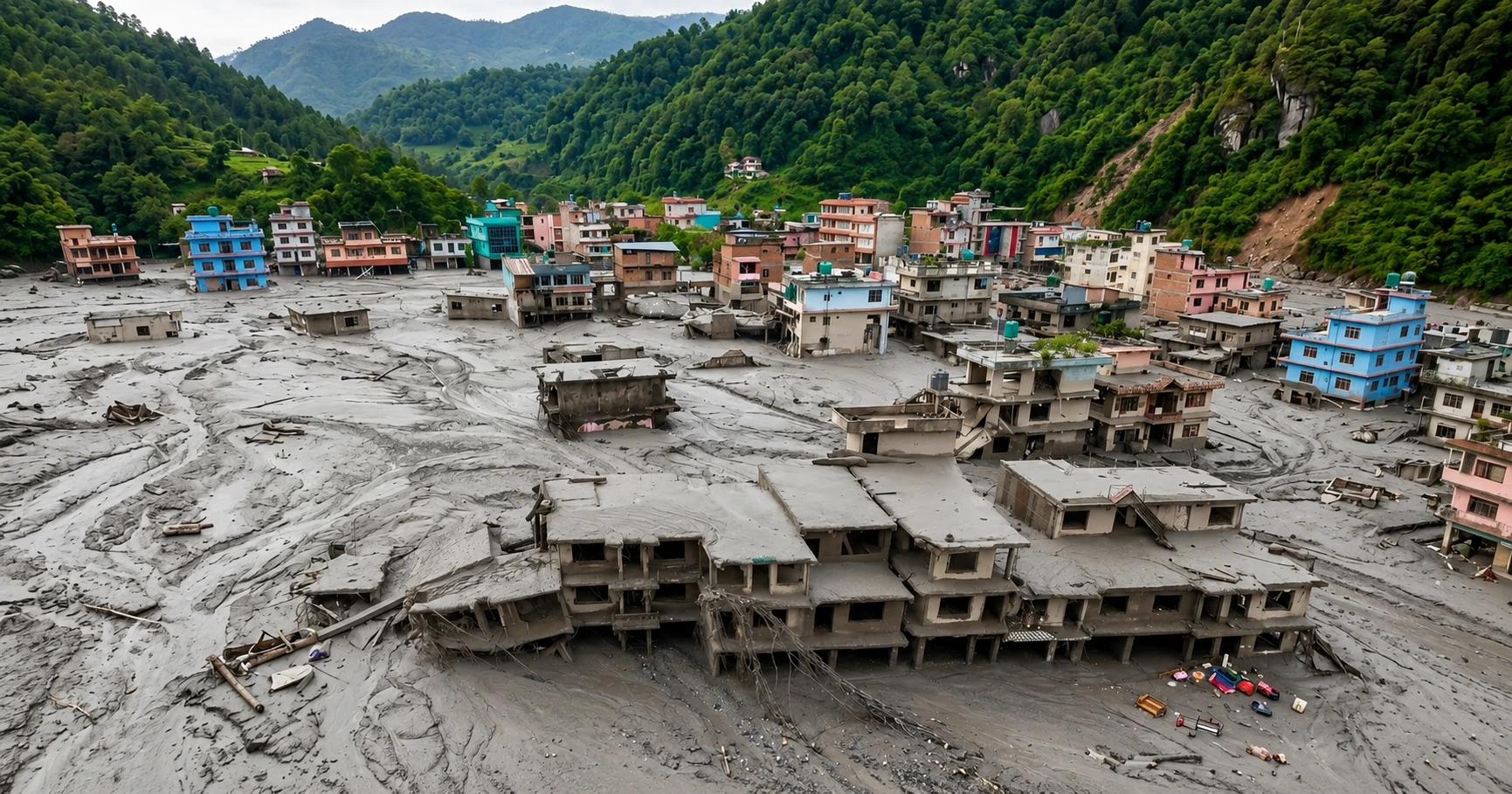 Nepal-China Border Flood