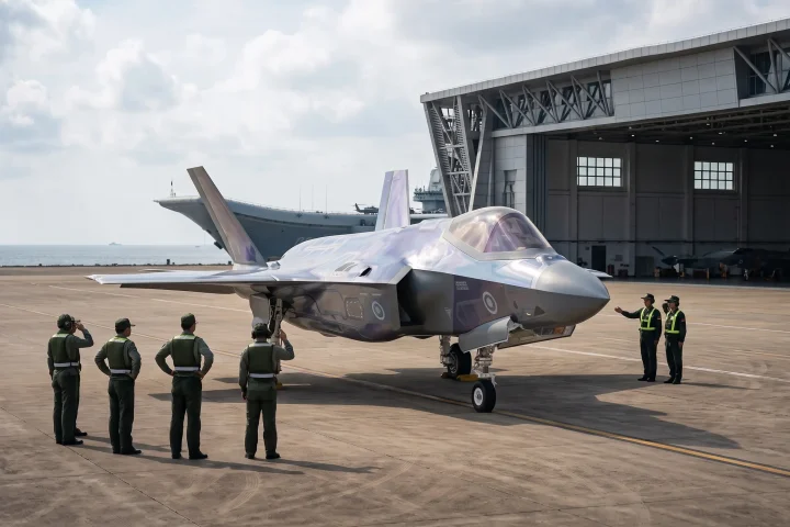 China’s J-35 Gets a Strange New Mirror-Like Coating
